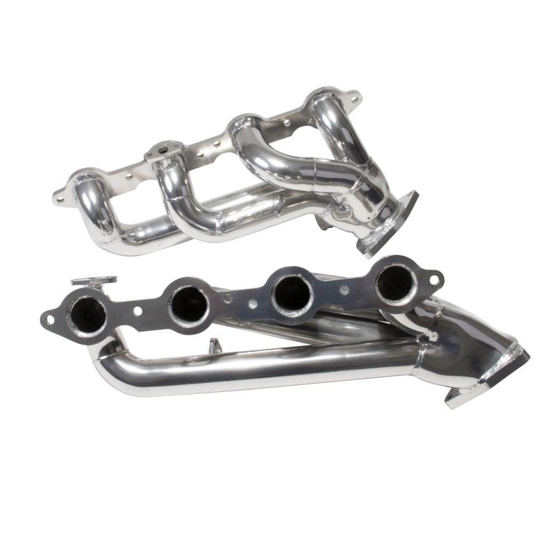 BBK 99-04 GM Truck SUV 4.8 5.3 Shorty Tuned Length Exhaust Headers - 1-3/4 Silver Ceramic - Jerry's Rodz