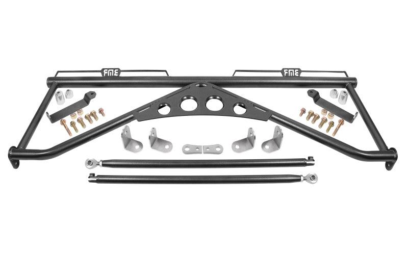 BMR 15-20 Ford Mustang Harness Bar - Black Hammertone - Jerry's Rodz