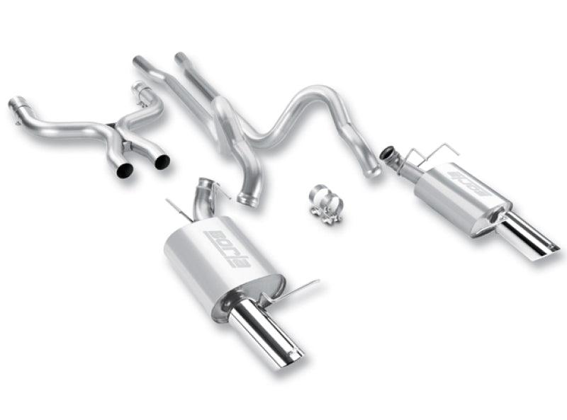 Borla 2011-2012 Mustang GT 5.0L 8cyl 6spd RWD Agressive ATAK Catback Exhaust - Jerry's Rodz