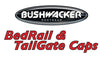Bushwacker 07-13 Chevy Silverado 1500 Fleetside Bed Rail Caps 69.3in Bed - Black - Jerry's Rodz