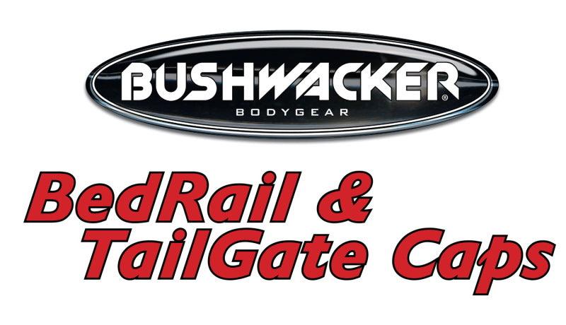 Bushwacker 88-99 Chevy C1500 Fleetside Bed Rail Caps 96.0in Bed Does Not Fit Flareside - Black - Jerry's Rodz