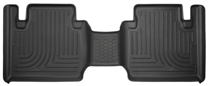 Husky Liners 12-15 Toyota Tacoma Extended Cab WeatherBeater Second Row Black Floor Liners - Jerry's Rodz