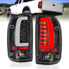 ANZO 95-00 Toyota Tacoma LED Taillights Black Housing Clear Lens (Pair) - Jerry's Rodz