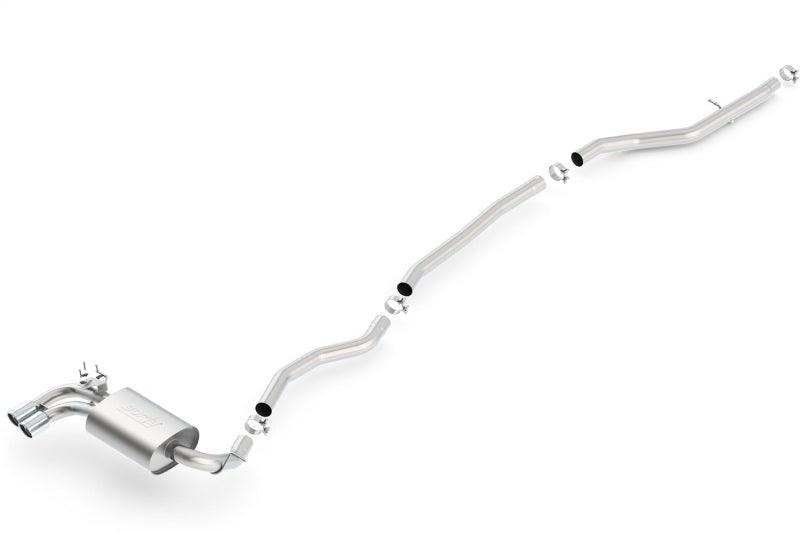 Borla 12-15 BMW 328i Sedan 2.0L AT/MT RWD Dual Left Rear Exit Catback Exhaust - Jerry's Rodz