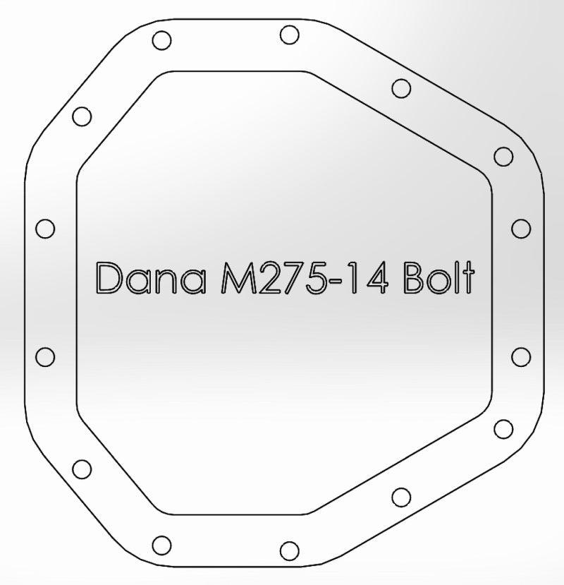 aFe Power Pro Ser Rear Diff Cover Black w/Mach Fins 2017 Ford Diesel Trucks V8-6.7L(td) Dana M275-14 - Jerry's Rodz