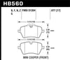 Hawk 06-15 Mini Cooper DTC-60 Race Front Brake Pads - Jerry's Rodz