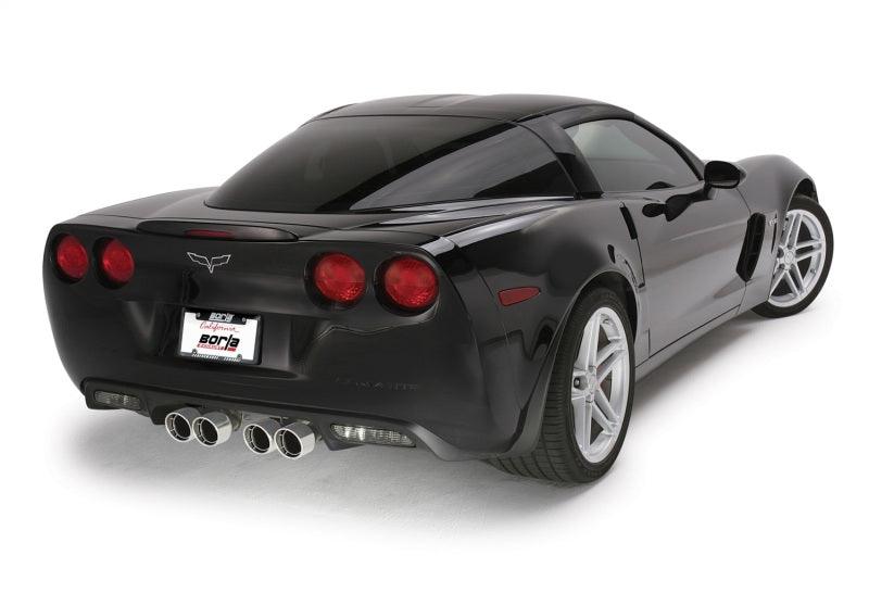 Borla 06-12 Chevrolet Corvette Z06/ZR1 6.2L/7.0L 8cyl Aggressive ATAK Exhaust (rear section only) - Jerry's Rodz