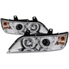 Spyder BMW Z3 96-02 Projector Headlights LED Halo Chrome High H1 Low H1 PRO-YD-BMWZ396-HL-C