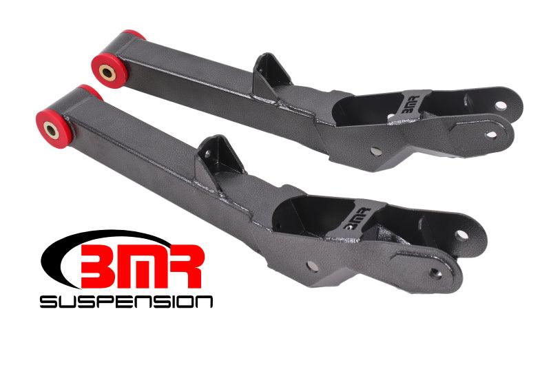 BMR 10-15 5th Gen Camaro Rear Lower Control Arms Non-Adj. (Polyurethane) - Black Hammertone - Jerry's Rodz