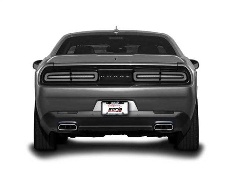 Borla 15-16 Dodge Challenger R/T 5.7L Dual Rectangle Angle Cut Dual Split Rear Exit S-Type Exhaust - Jerry's Rodz