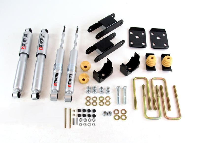 Belltech 2015 GM Colorado/Canyon Ext Cab Short Bed Lowering Kit w/ND II Shocks - 0-3in F/4in R Drop - Jerry's Rodz