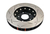 DBA 03-05 Evo 8/9 Front Slotted 5000 Series 2 Piece Rotor Assembled w/ Black Hat - Jerry's Rodz