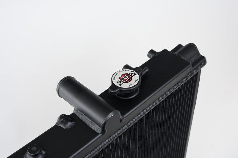 CSF 93-98 Toyota MK4 Supra Radiator - Black Finish - Jerry's Rodz