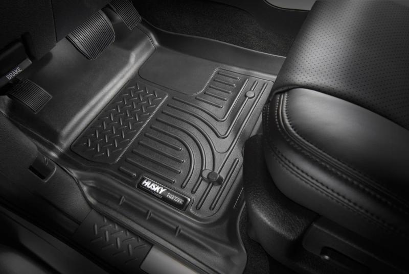 Husky Liners 2018 Buick Enclave WeatherBeater Black Front Floor Liners - Jerry's Rodz