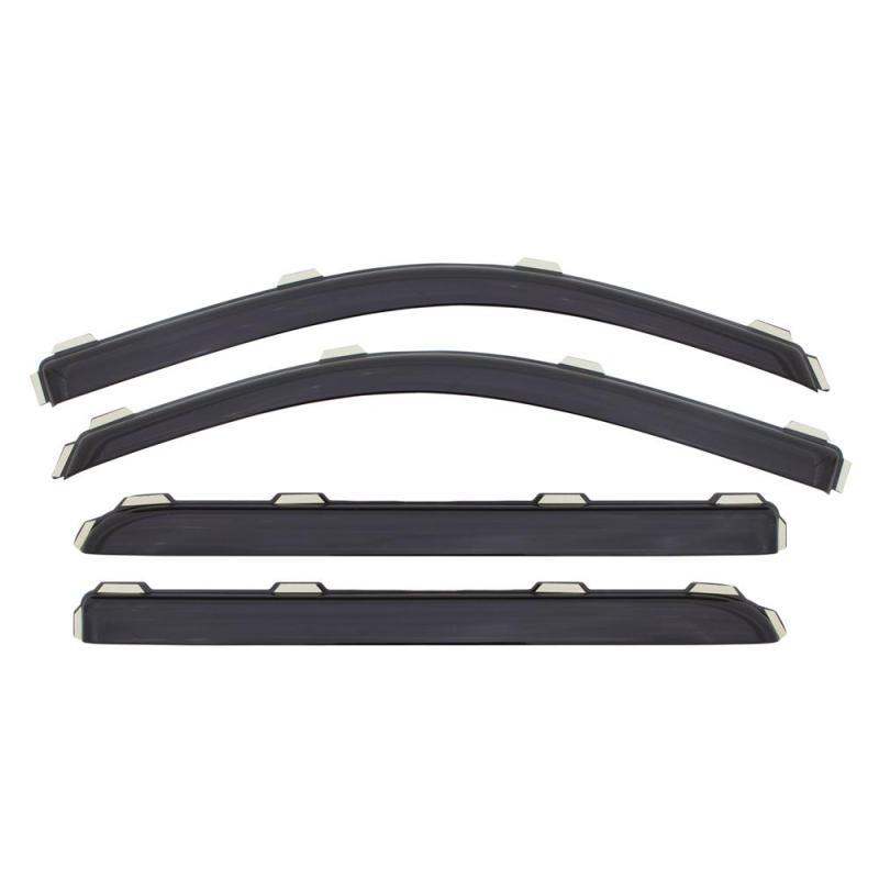 AVS 00-04 Nissan Xterra Ventvisor In-Channel Front & Rear Window Deflectors 4pc - Smoke - Jerry's Rodz