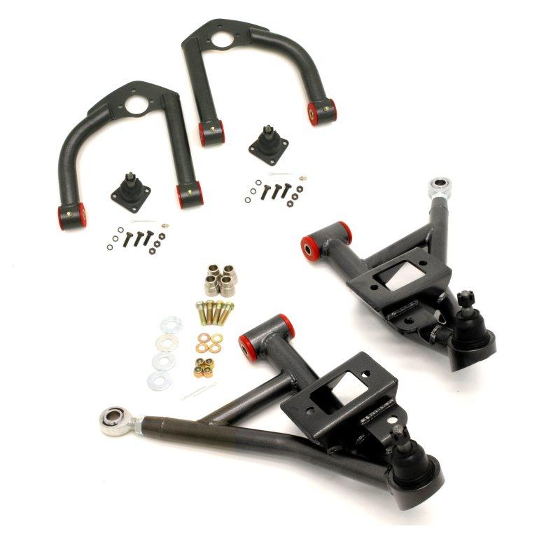 BMR 93-02 F-Body Upper And Lower A-Arm Kit - Black Hammertone - Jerry's Rodz