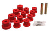 Energy Suspension Nova Mono Leaf Spring Bushings - Red - Jerry's Rodz