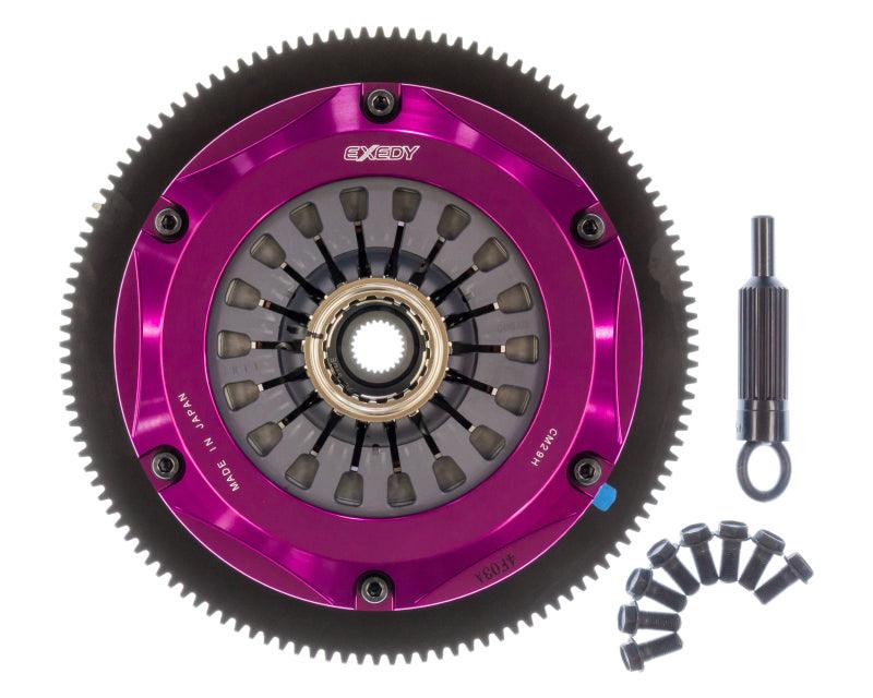 Exedy 2004-2014 Subaru Impreza WRX STI H4 Hyper Twin Cerametallic Clutch Sprung Center Disc Pull - Jerry's Rodz