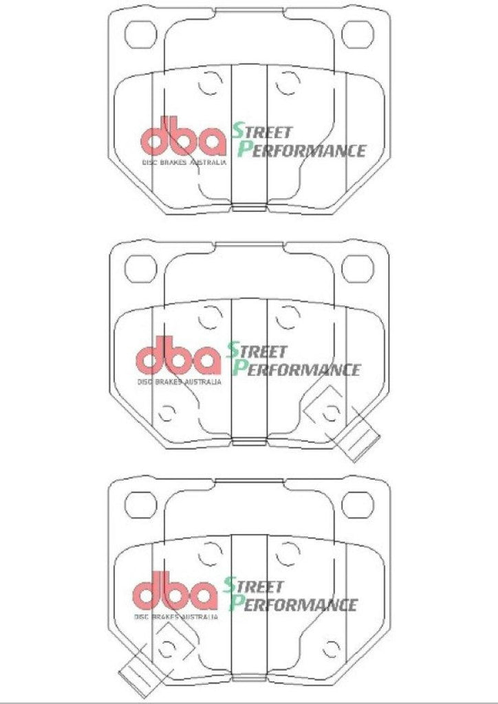 DBA 06-07 Subaru WRX SP500 Rear Brake Pads - Jerry's Rodz