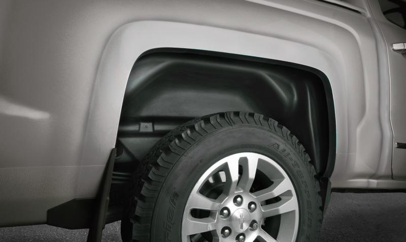 Husky Liners 14-17 GMC Sierra Black Rear Wheel Well Guards - Jerry's Rodz