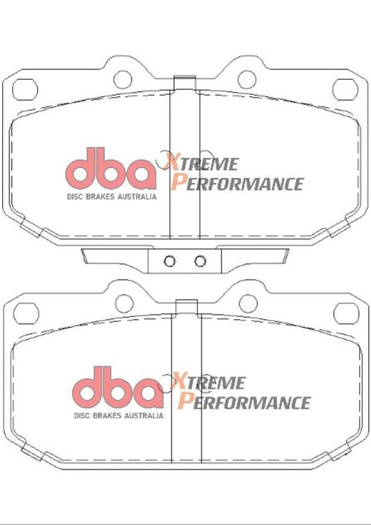 DBA 06-07 Subaru WRX XP650 Front Brake Pads - Jerry's Rodz