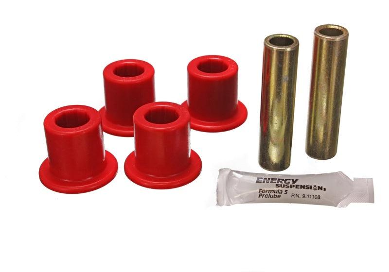 Energy Suspension Jeep Frame Shackle Bushing Set - Red - Jerry's Rodz