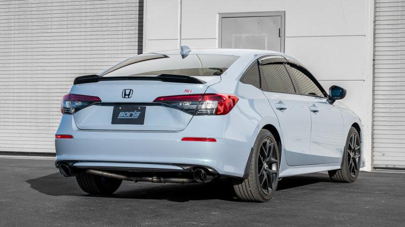 Borla 2023 Integra/22-23 Civic Si 1.5L 4 CYL. MT FWD 4DR 2.50in S-Type Catback Exhaust Black Chrome - Jerry's Rodz