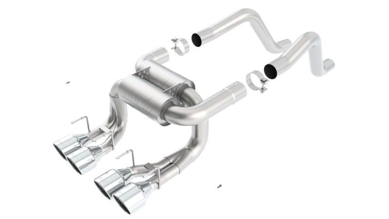 Borla 06-12 Chevrolet Corvette Z06/ZR1 6.2L/7.0L 8cyl Aggressive ATAK Exhaust (rear section only) - Jerry's Rodz