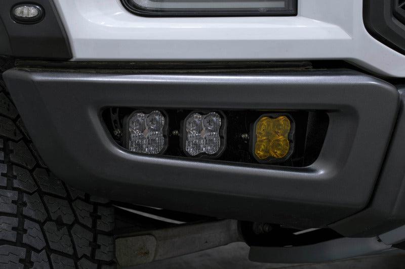 Diode Dynamics 17-20 Ford Raptor SS3 LED Fog Light Kit - Yellow Pro - Jerry's Rodz