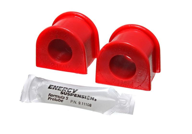 Energy Suspension Subaru Forester/Legacy/Outback/WRX Red 21mm Front Sway Bar Bushing Set - Jerry's Rodz