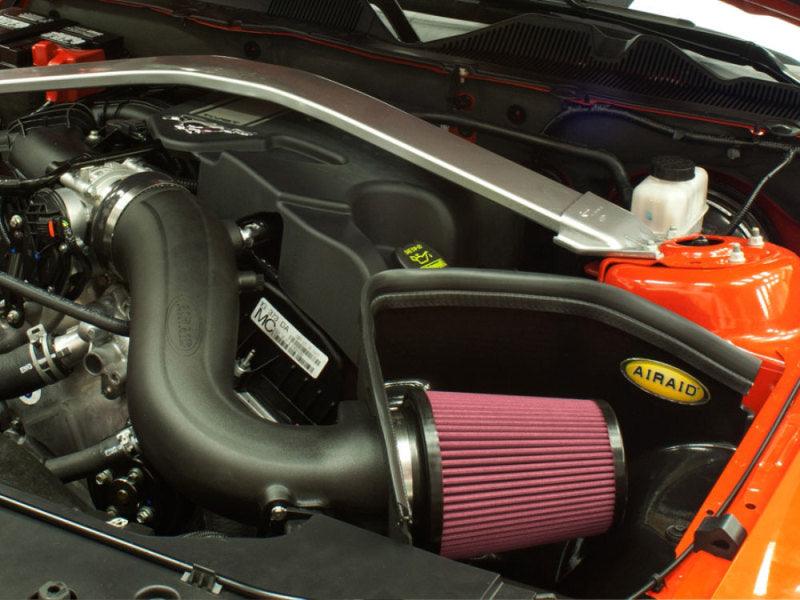 Airaid 11-14 Ford Mustang 3.7L V6 MXP Intake System w/ Tube (Oiled / Red Media) - Jerry's Rodz