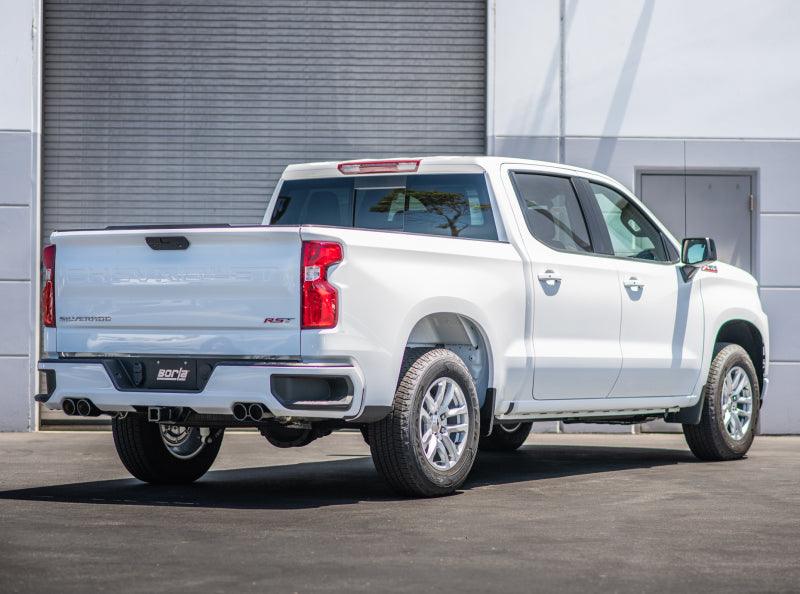 Borla 2019 Chevrolet Silverado 1500 6.2 w/ 147in WB 2.75in S-Type Catback Exhaust -Black Chrome Tips - Jerry's Rodz