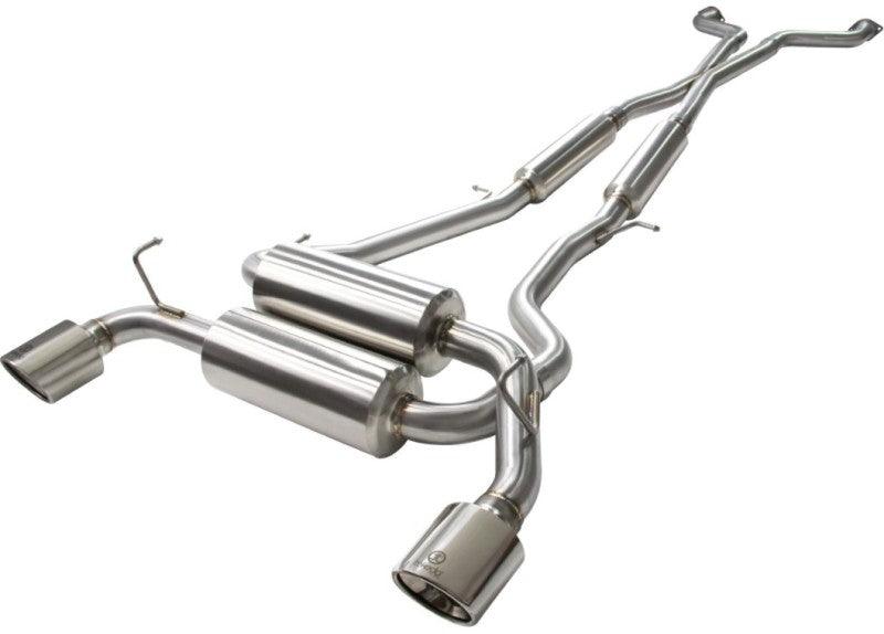 aFe Takeda 2-1/2in 304SS Cat-Back Exhaust Infiniti G37 08-13/Q60 14-15 V6-3.7 w/ Polished Tips - Jerry's Rodz