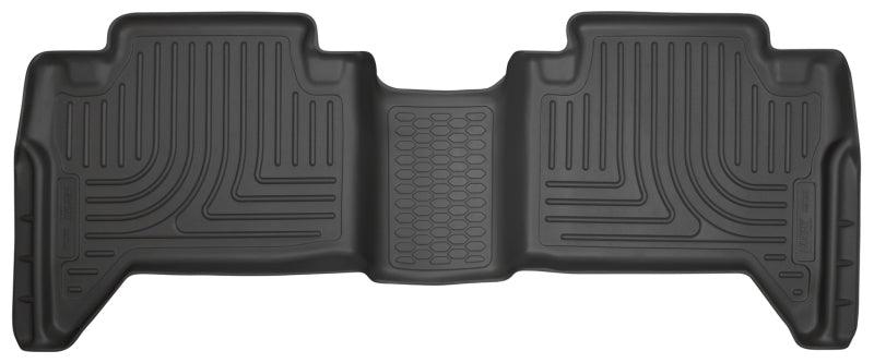Husky Liners 2016 Toyota Tacoma Crew Cab WeatherBeater 2nd Row Black Floor Liners - Jerry's Rodz
