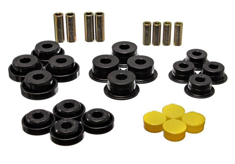 Energy Suspension 97-06 Jeep Wrangler TJ Blk Rear Control Arm Bushings (Must reuse OEM Outer Shells - Jerry's Rodz