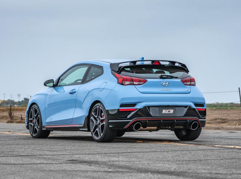 Borla 19-20 Hyundai Veloster N 2.0L I4 MT FWD 2DR 3in ATAK CatBack Exhaust w/ SS Tips - Jerry's Rodz