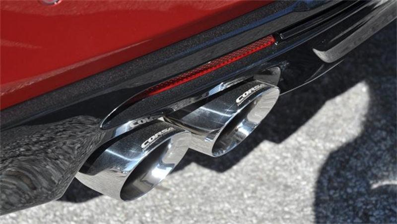 Corsa 2016 Chevrolet Camaro SS 6.2L V8 2.75in Polished Sport Axle-Back Exhaust - Jerry's Rodz