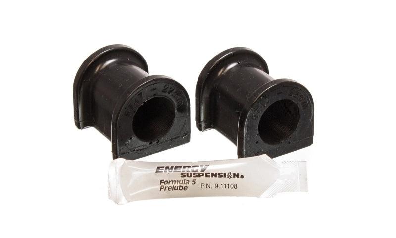 Energy Suspension 03-05 Mitsubishi Lancer EVO 8 Black 22mm Rear Sway Bar Bushings - Jerry's Rodz