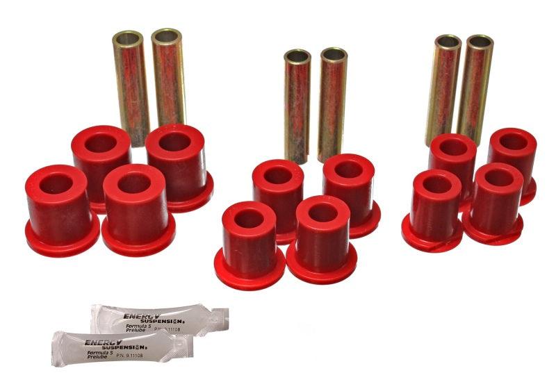 Energy Suspension Spring Bushings - Red - Jerry's Rodz