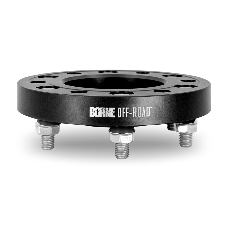 Mishimoto Borne Off-Road Wheel Spacers 6x139.7 78.1 38.1 M14 Black