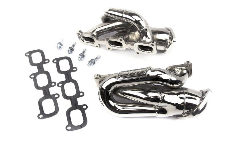 BBK 11-15 Mustang 3.7 V6 Shorty Tuned Length Exhaust Headers - 1-5/8 Silver Ceramic - Jerry's Rodz