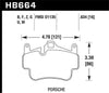 Hawk 05-08 Porsche 911 Carrera / 08 Boxster / 07-08 Cayman Front DTC-60 Brake Pads - Jerry's Rodz