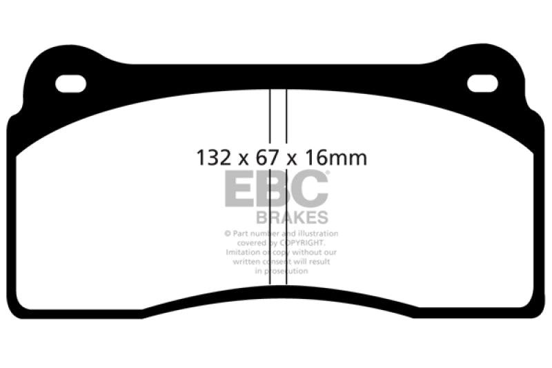 EBC 99-03 Aston Martin DB7 5.9 Bluestuff Front Brake Pads - Jerry's Rodz