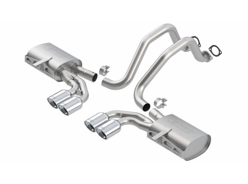 Borla 97-04 Chevrolet Corvette 5.7L 8cyl Touring SS Catback Exhaust - Jerry's Rodz