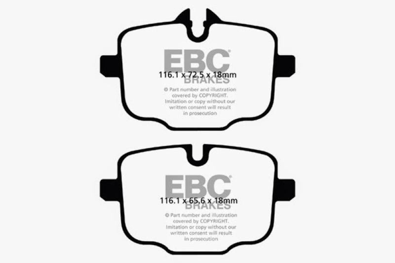 EBC 2021+ BMW M3/M4 3.0TT (G80/G82/G83) Bluestuff Rear Brake Pads - Jerry's Rodz