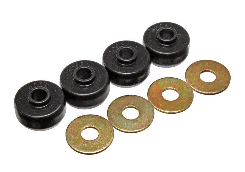 Energy Suspension 84-96 Chevy Corvette Black Spring Cushions for Rear Leaf Spring Bushing Set - Jerry's Rodz