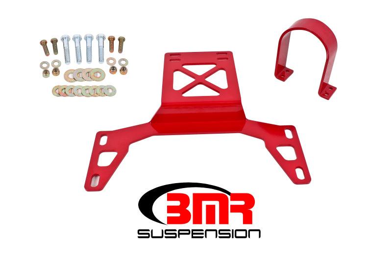BMR 07-14 Shelby GT500 Front Driveshaft Safety Loop - Red - Jerry's Rodz