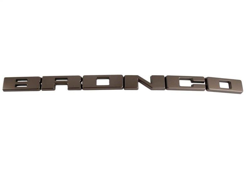 Ford Racing 2021+ Bronco Grille Lettering Overlay Kit - Bronze - Jerry's Rodz