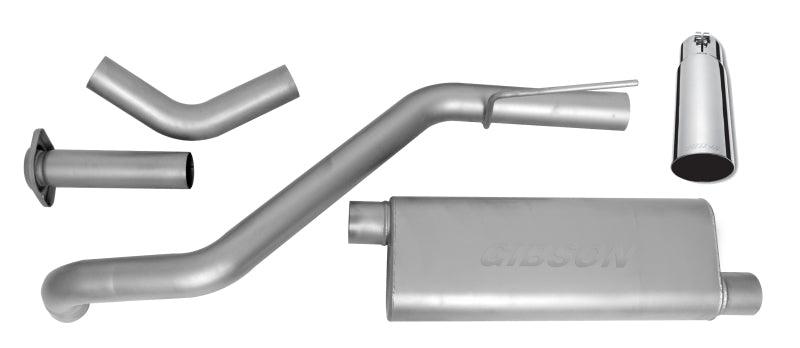Gibson 05-07 Jeep Grand Cherokee Laredo 4.7L 3in Cat-Back Single Exhaust - Stainless - Jerry's Rodz
