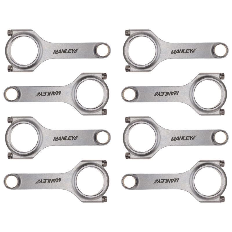 Manley Chevy Small Block LS Series 6.125in H Beam Connecting Rod Set - Jerry's Rodz